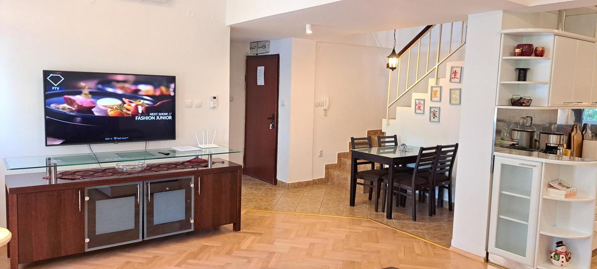 Central Skopje Duplex Apartment المظهر الخارجي الصورة