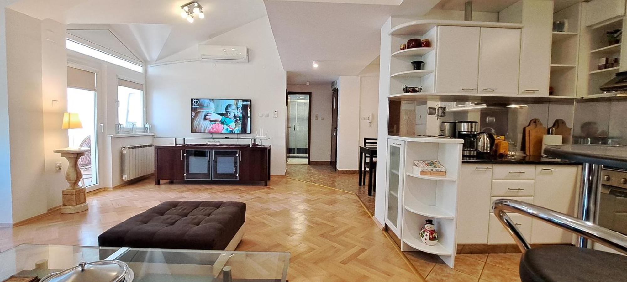 Central Skopje Duplex Apartment المظهر الخارجي الصورة