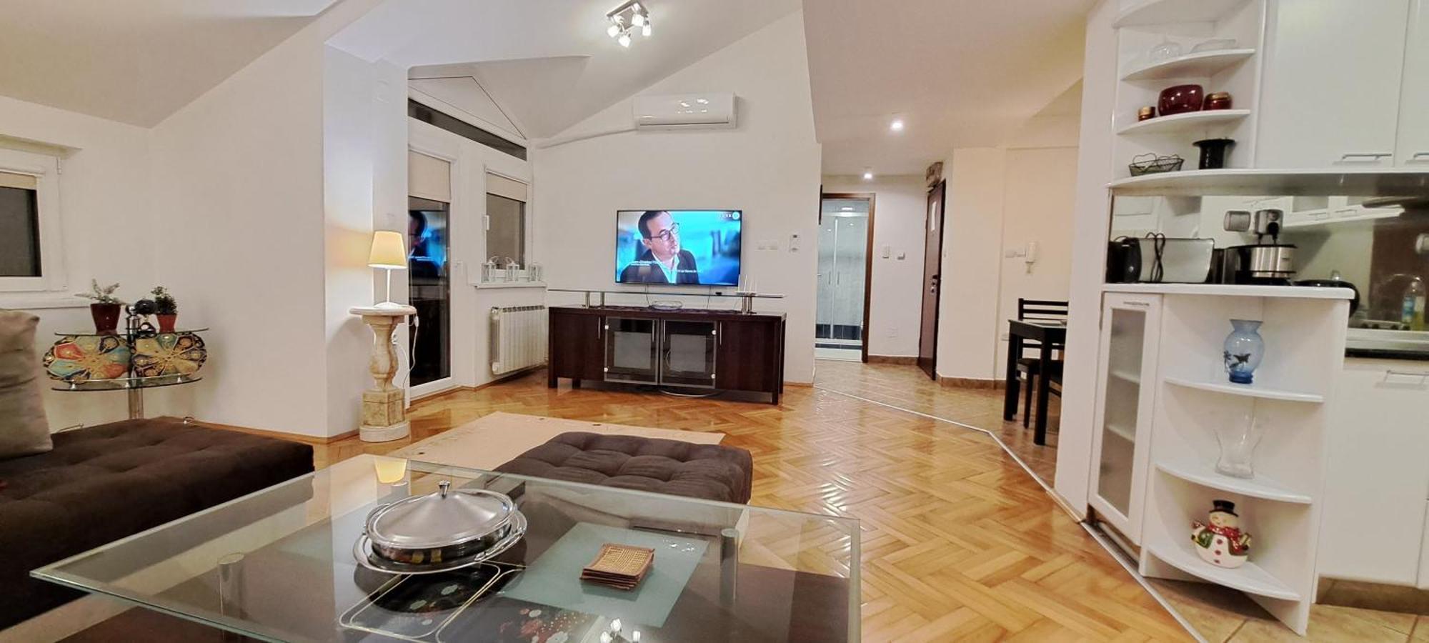 Central Skopje Duplex Apartment المظهر الخارجي الصورة